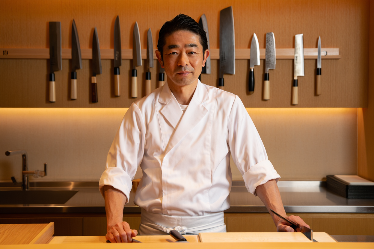 Portrait of the Chef Kaito Tanaka
